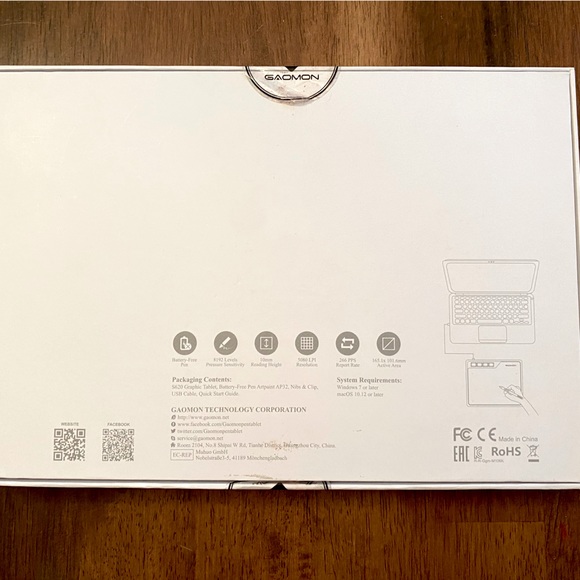 GAOMON S620 Graphics Tablet - Picture 9 of 14